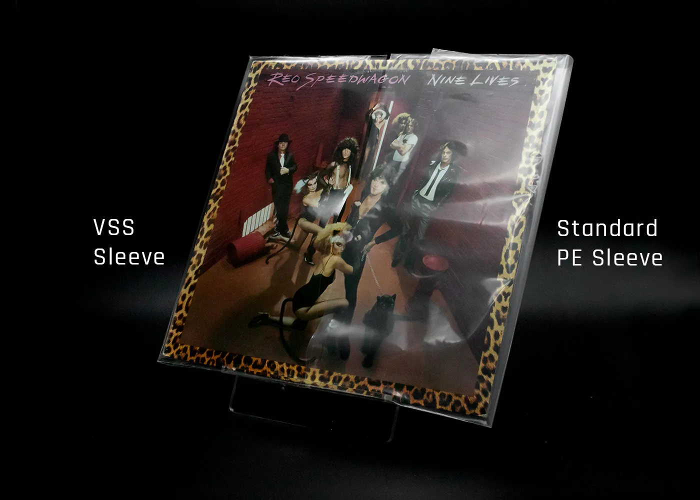 12" Dual Pocket Outer Sleeves w/ One Flap - 4mil (25 pack)