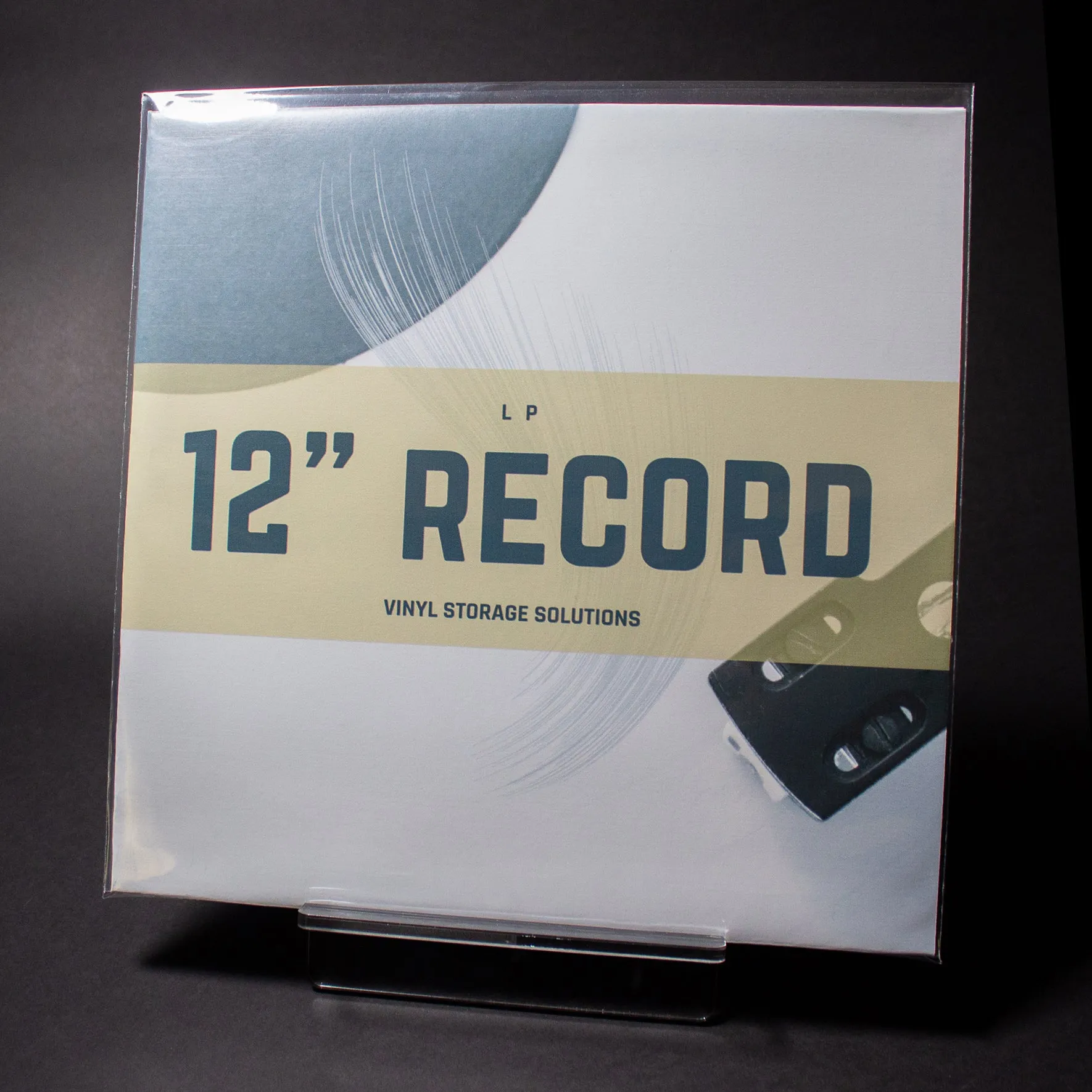 12" Dual Pocket Outer Sleeves w/ One Flap - 4mil (25 pack)
