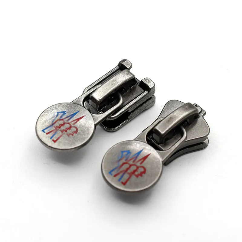4pcs #10 Extra Heavy Molded Pulls YKK Vislon Jacket Zippers