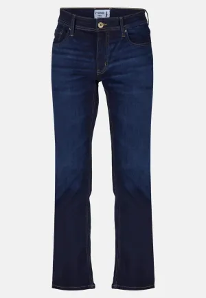 6th Sense Fred Boot Cut Stretch Jeans - Prussian