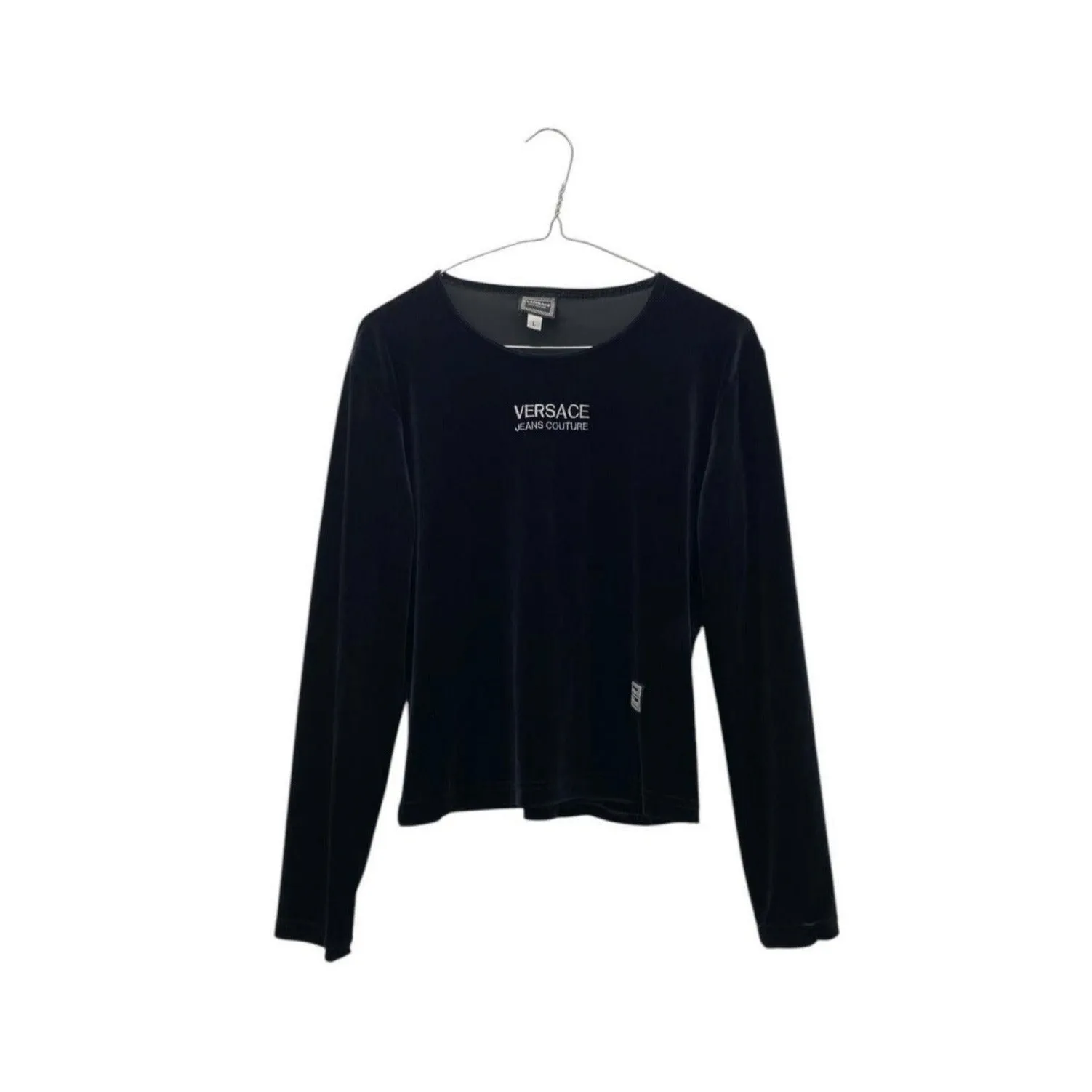 90s Versace velvet jumper