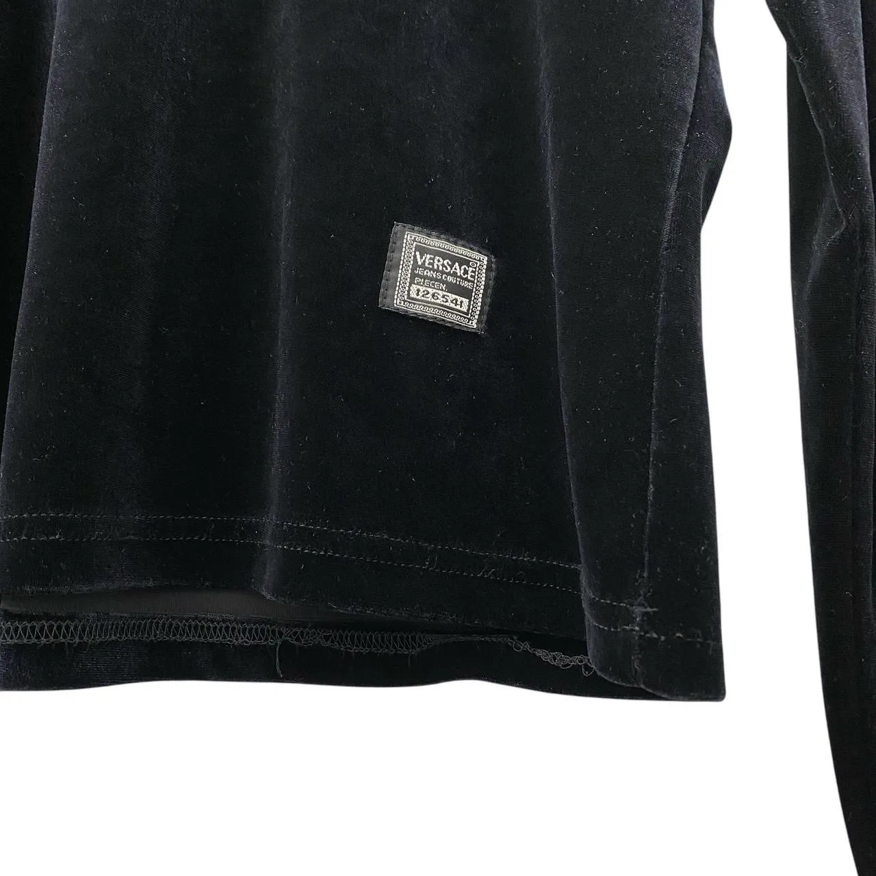 90s Versace velvet jumper