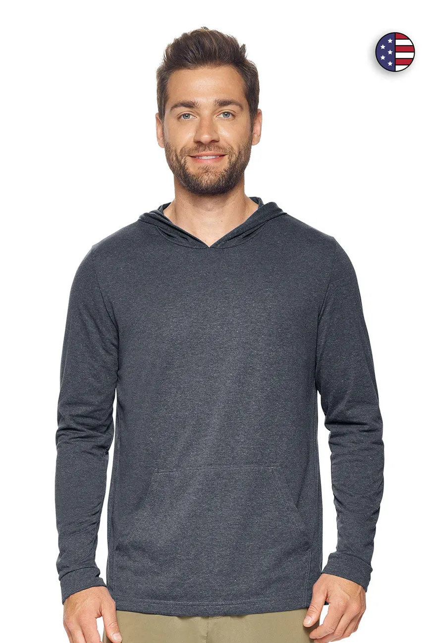 AA920 Performance Heather Hoodie Shirt