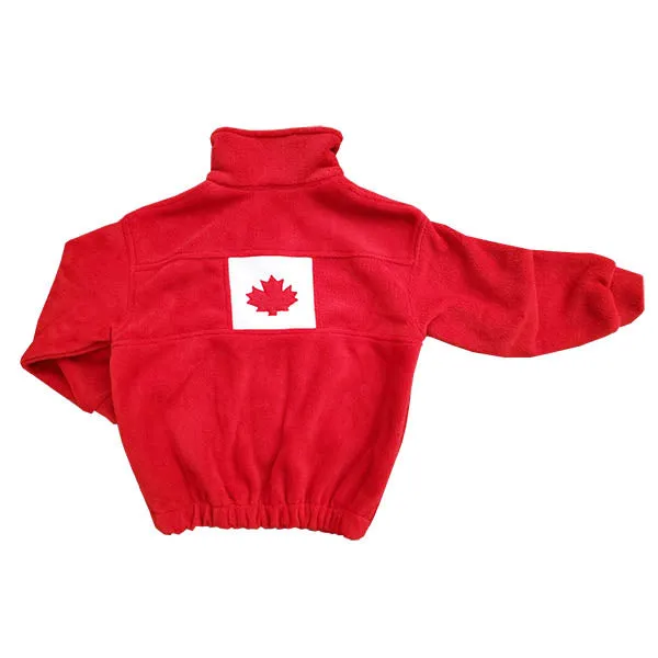 ADULT CANADA BOMBER JACKET RED