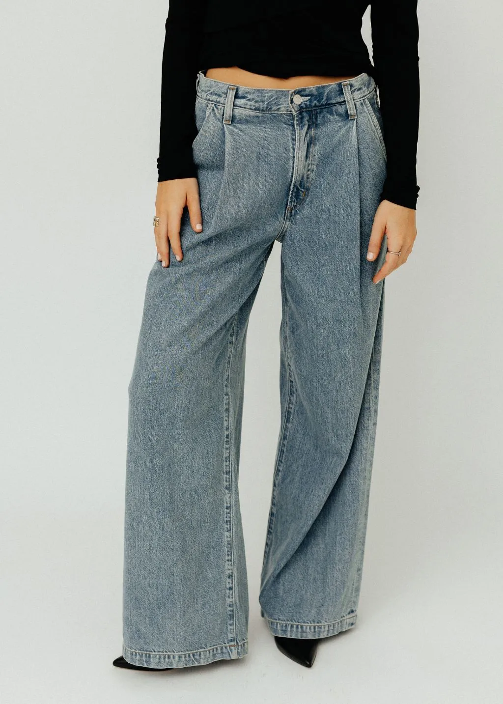 AGOLDE Ellis Trouser in Baffle