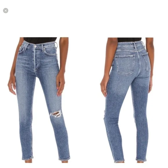 AGOLDE  NICO  High rise straight jeans in size 26.Great quality jeans!