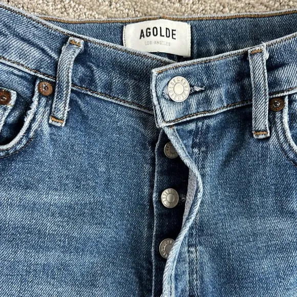 AGOLDE  NICO  High rise straight jeans in size 26.Great quality jeans!