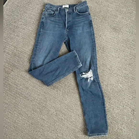 AGOLDE  NICO  High rise straight jeans in size 26.Great quality jeans!