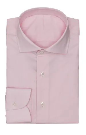 Albini Light Pink Twill 365 Easy Care Fine Cotton
