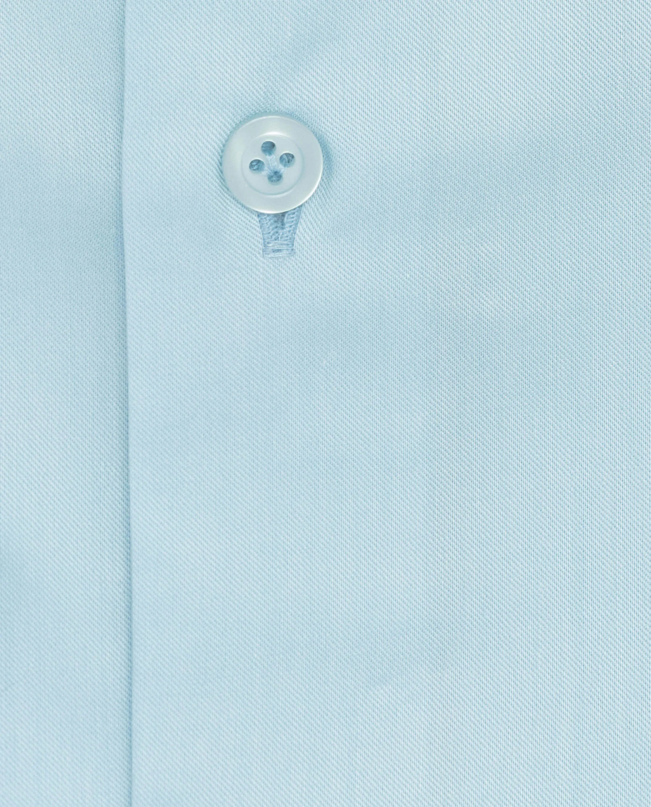 Albini Sky Blue Stretch Fine Twill 365 Easy Care Cotton