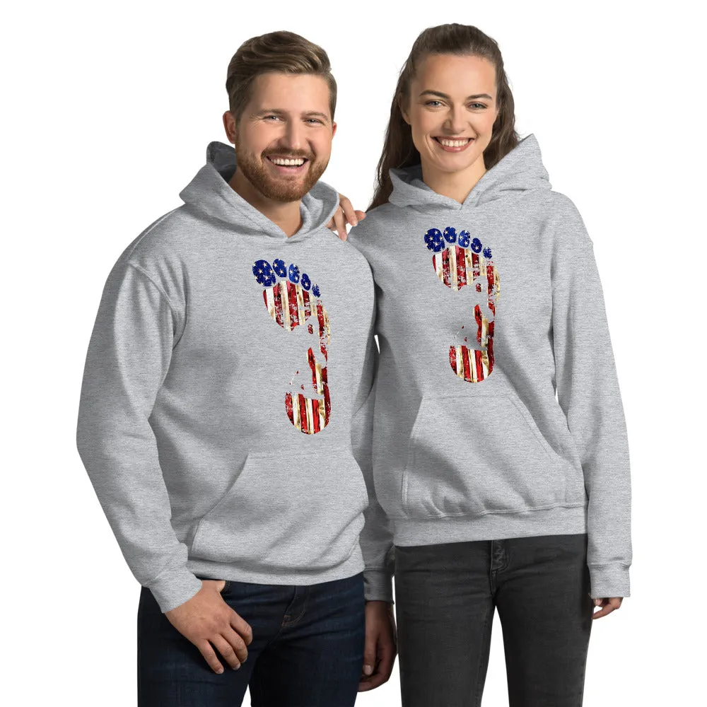 American Big Foot Unisex Hoodie