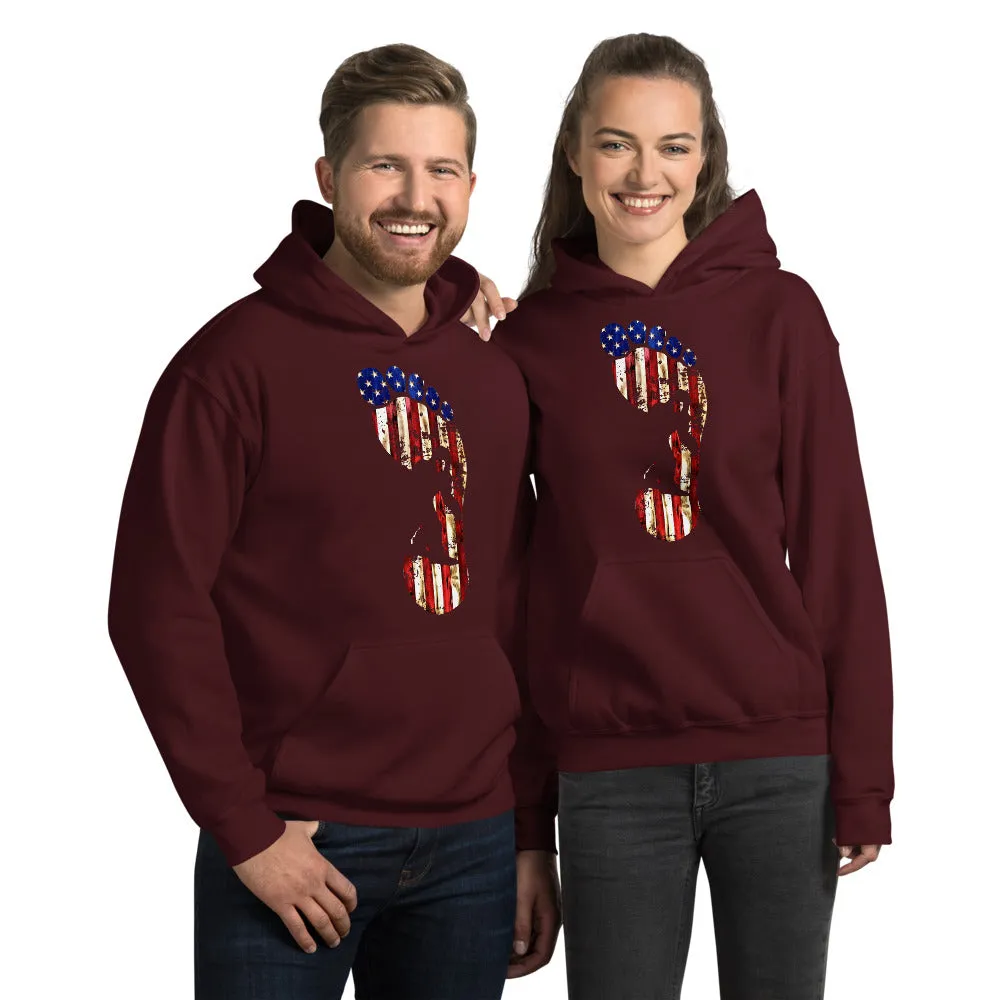 American Big Foot Unisex Hoodie
