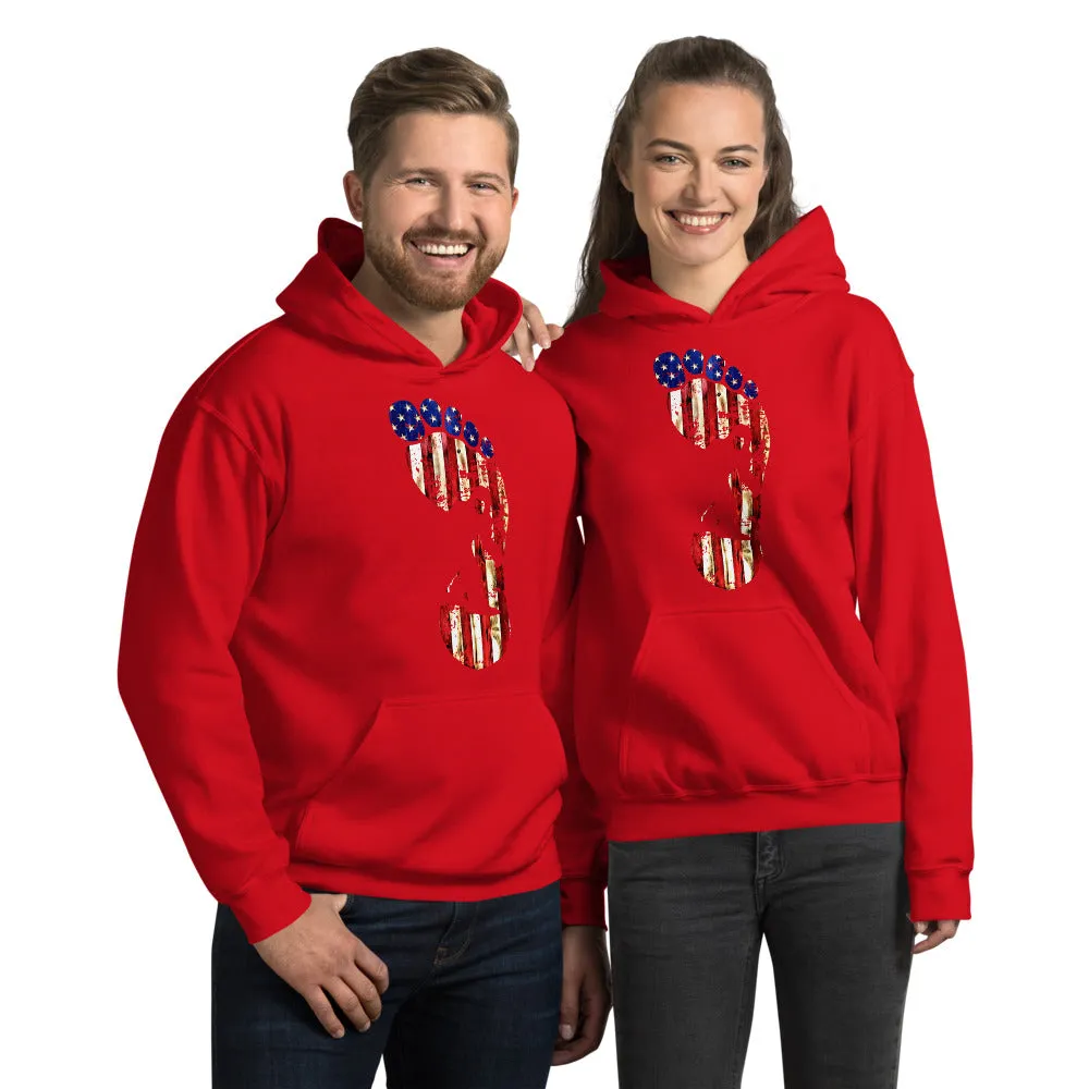 American Big Foot Unisex Hoodie