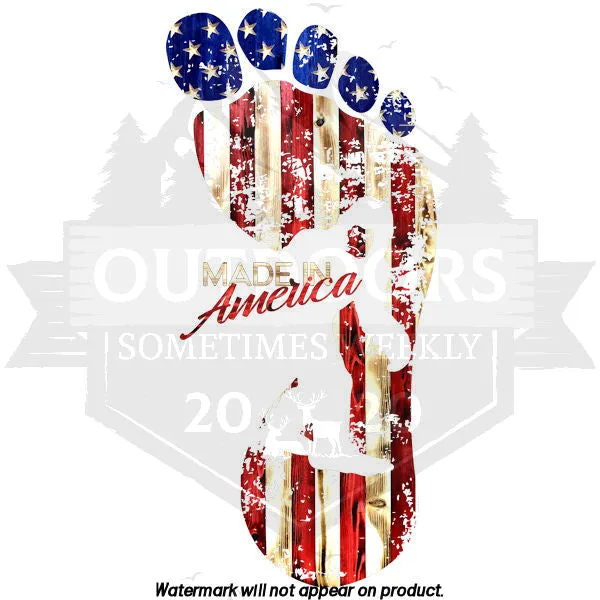 American Big Foot Unisex Hoodie