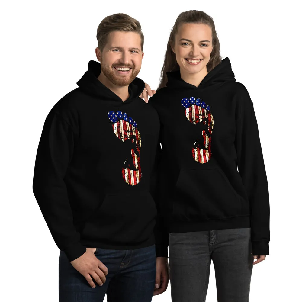 American Big Foot Unisex Hoodie