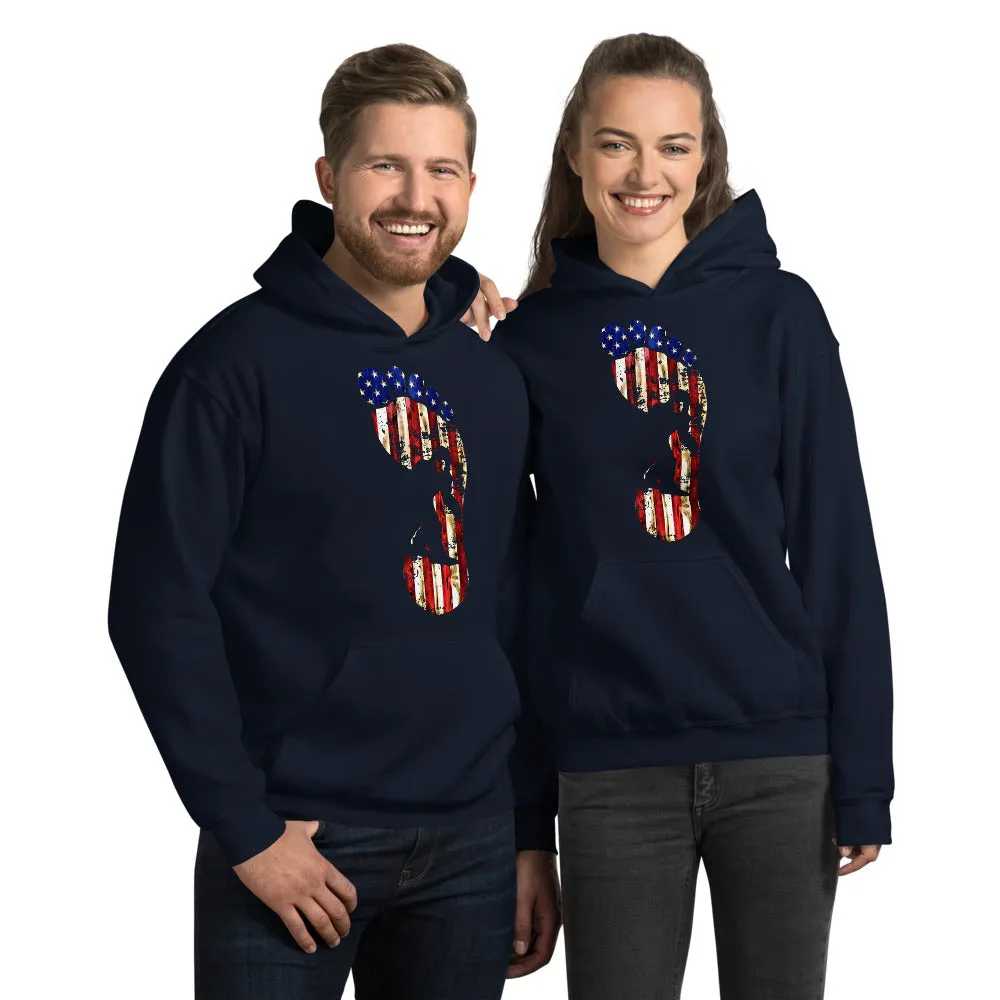 American Big Foot Unisex Hoodie