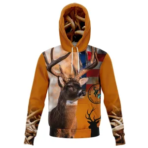 American Majestic Deer Fleeced lined-2021