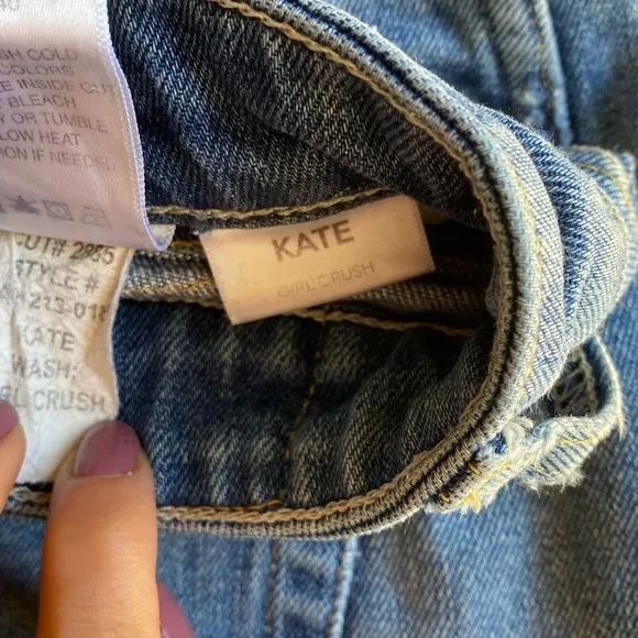 AMO JEANS KATE GIRLS CRUSH DISTRESS