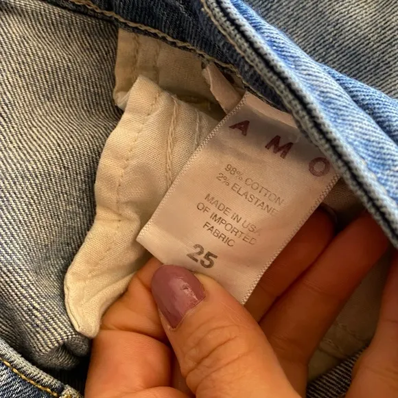 AMO JEANS KATE GIRLS CRUSH DISTRESS