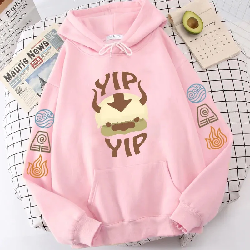 Appa YIP YIP Anime Hoodie