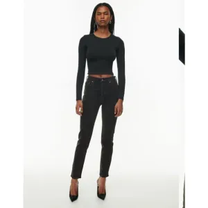 Aritzia Denim Forum The Yoko High Rise The Modern Cigarette Slim Jeans 27