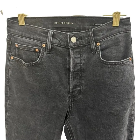 Aritzia Denim Forum The Yoko High Rise The Modern Cigarette Slim Jeans 27