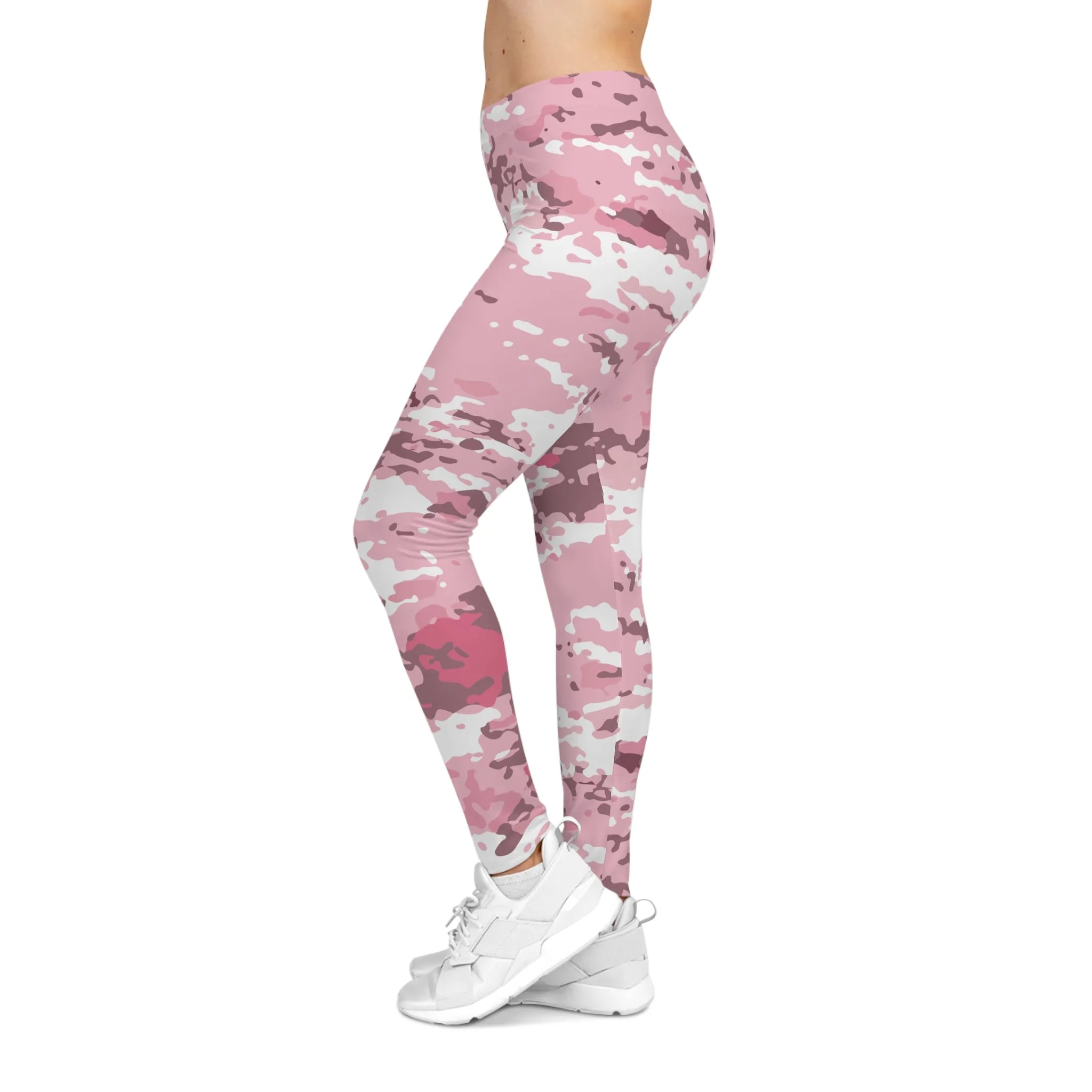 Armor of God - Pink Camo Leggings