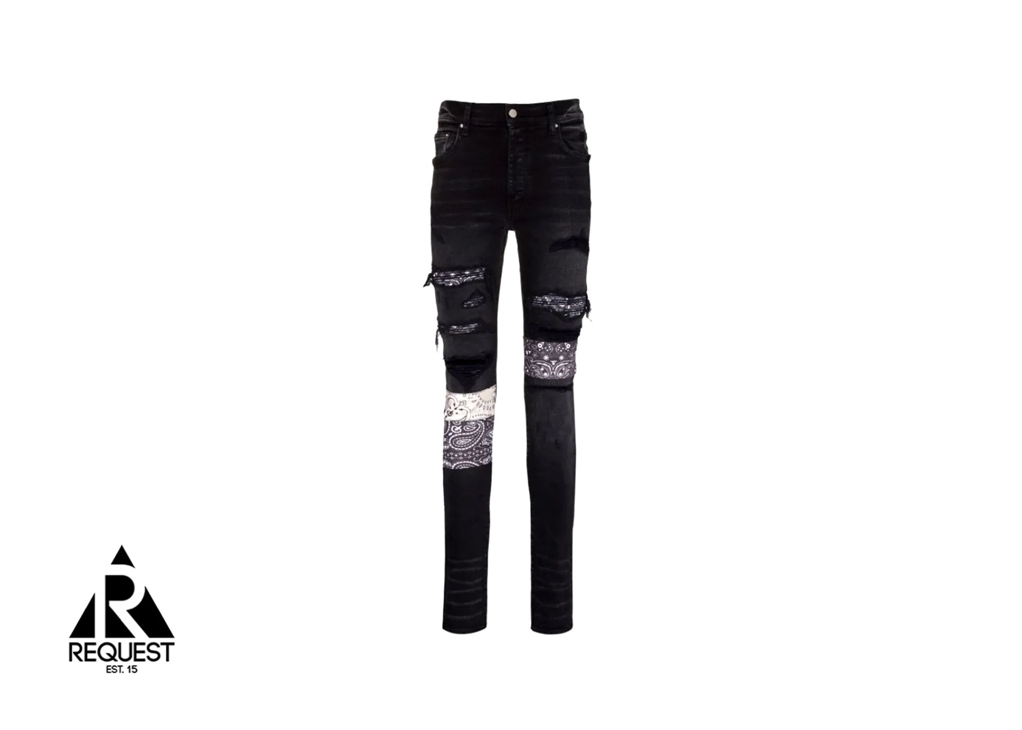 Artpatch Vintage Bandana Denim "Overdyed Black"