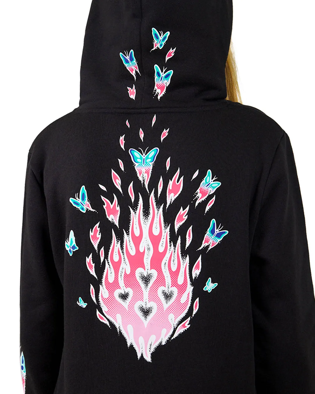 Asp Paradise Fire Hoody - Black