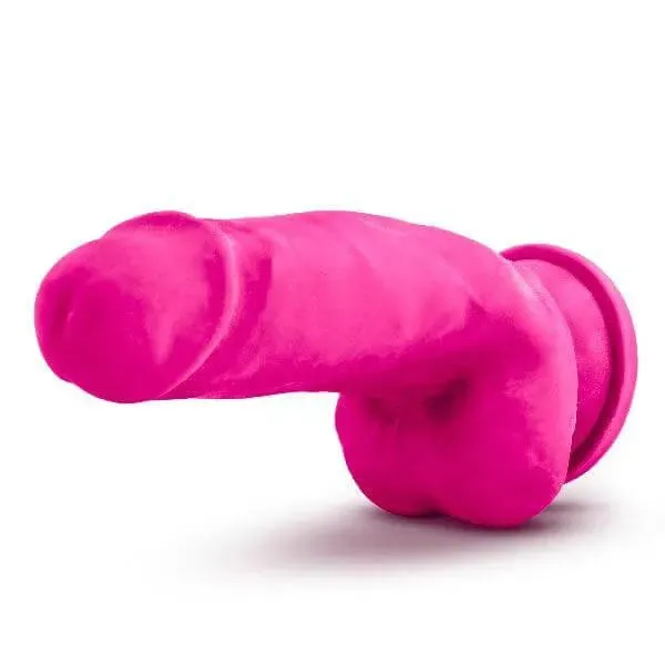 Au Natural Bold Beefy 7in Dildo Pink