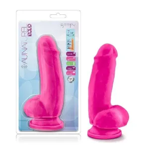 Au Natural Bold Beefy 7in Dildo Pink