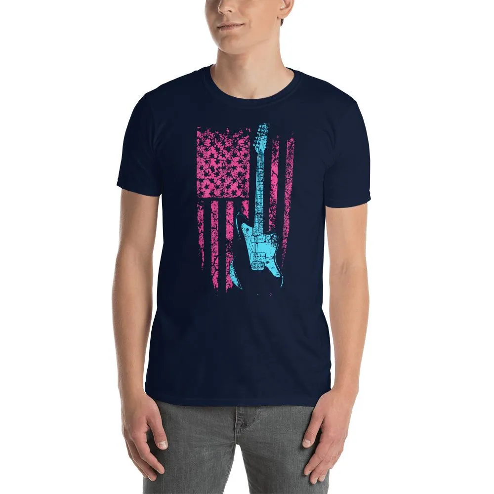 Axe Dr. "Neon Americana J" Guitar T-Shirt