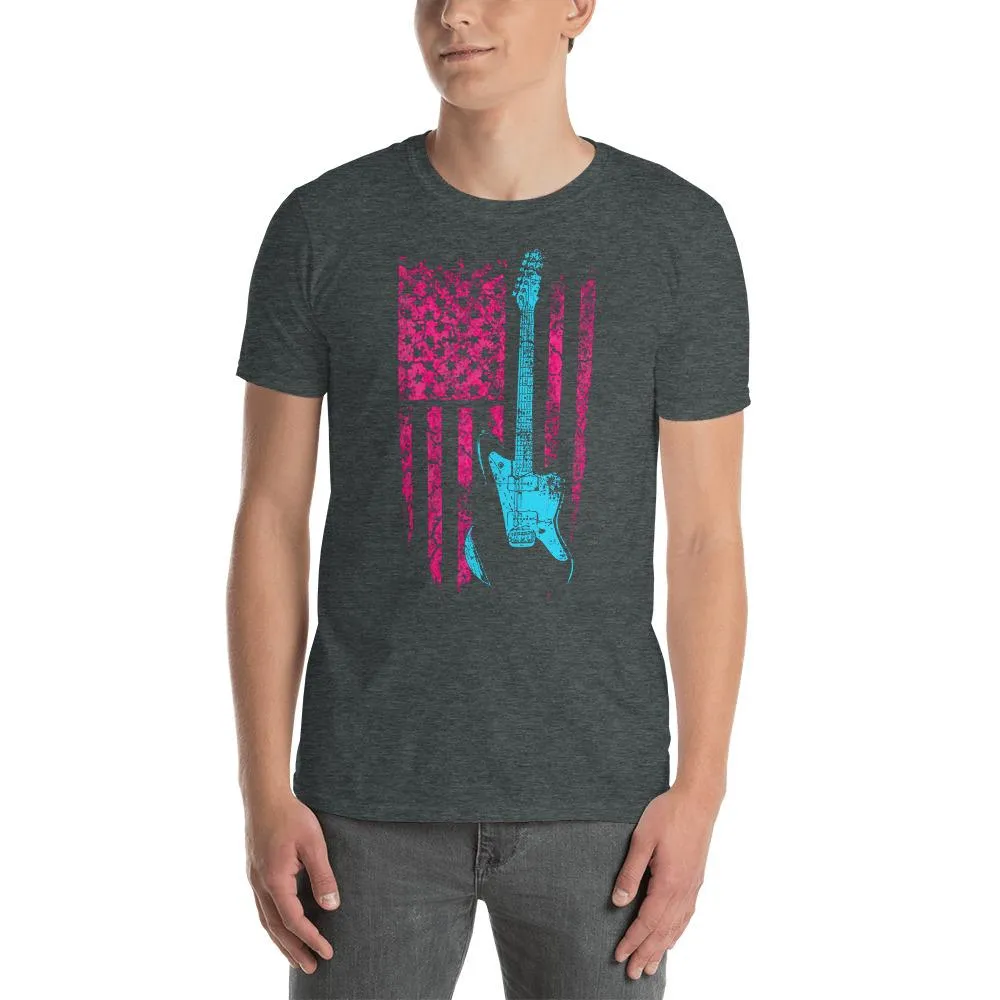 Axe Dr. "Neon Americana J" Guitar T-Shirt
