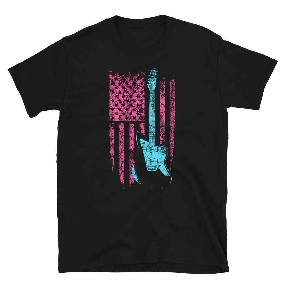 Axe Dr. "Neon Americana J" Guitar T-Shirt