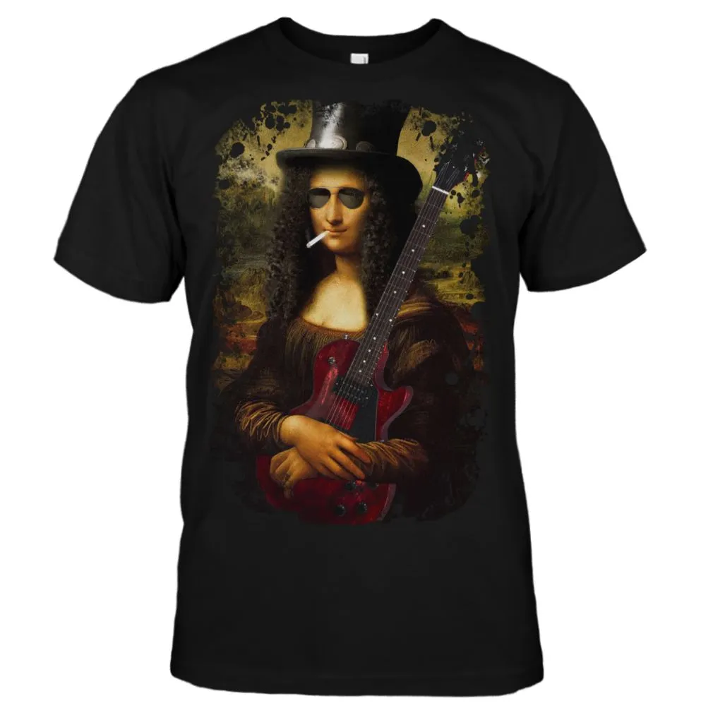 Axe Dr. "Slash-a-Lisa" Funny Guitar T-Shirt