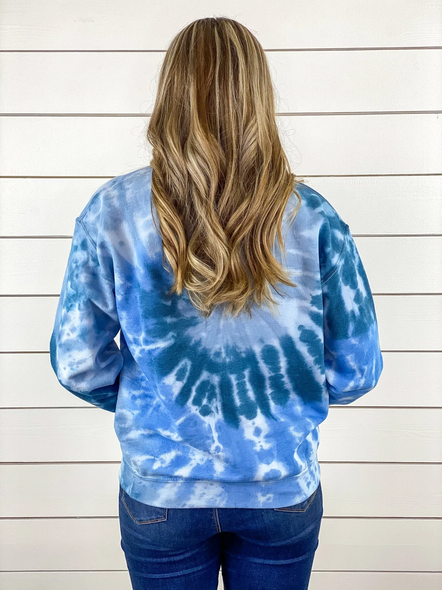 Baby It's Cold Outside Tie Dye Pullover