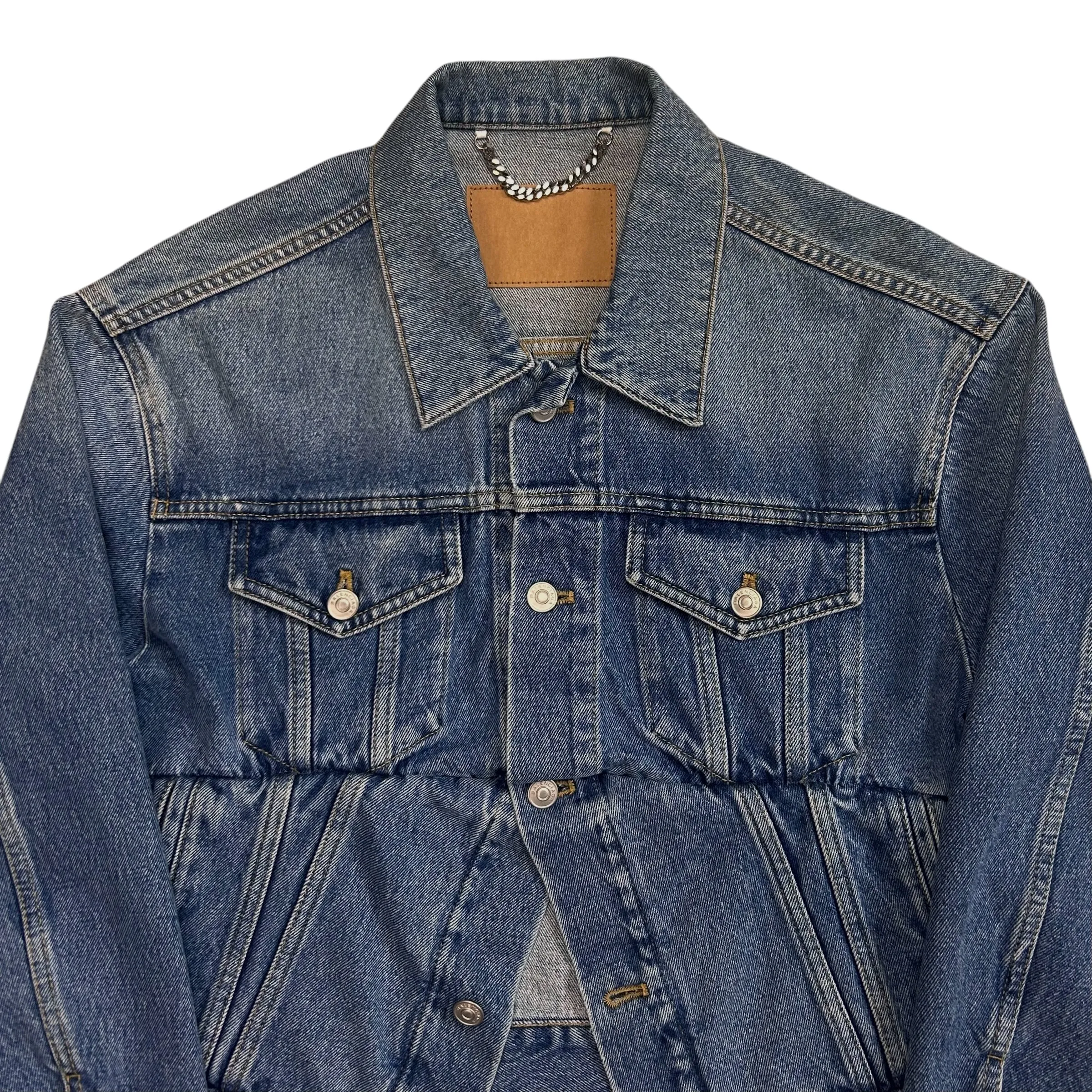 Balenciaga Swing Split Denim Jacket - AW16