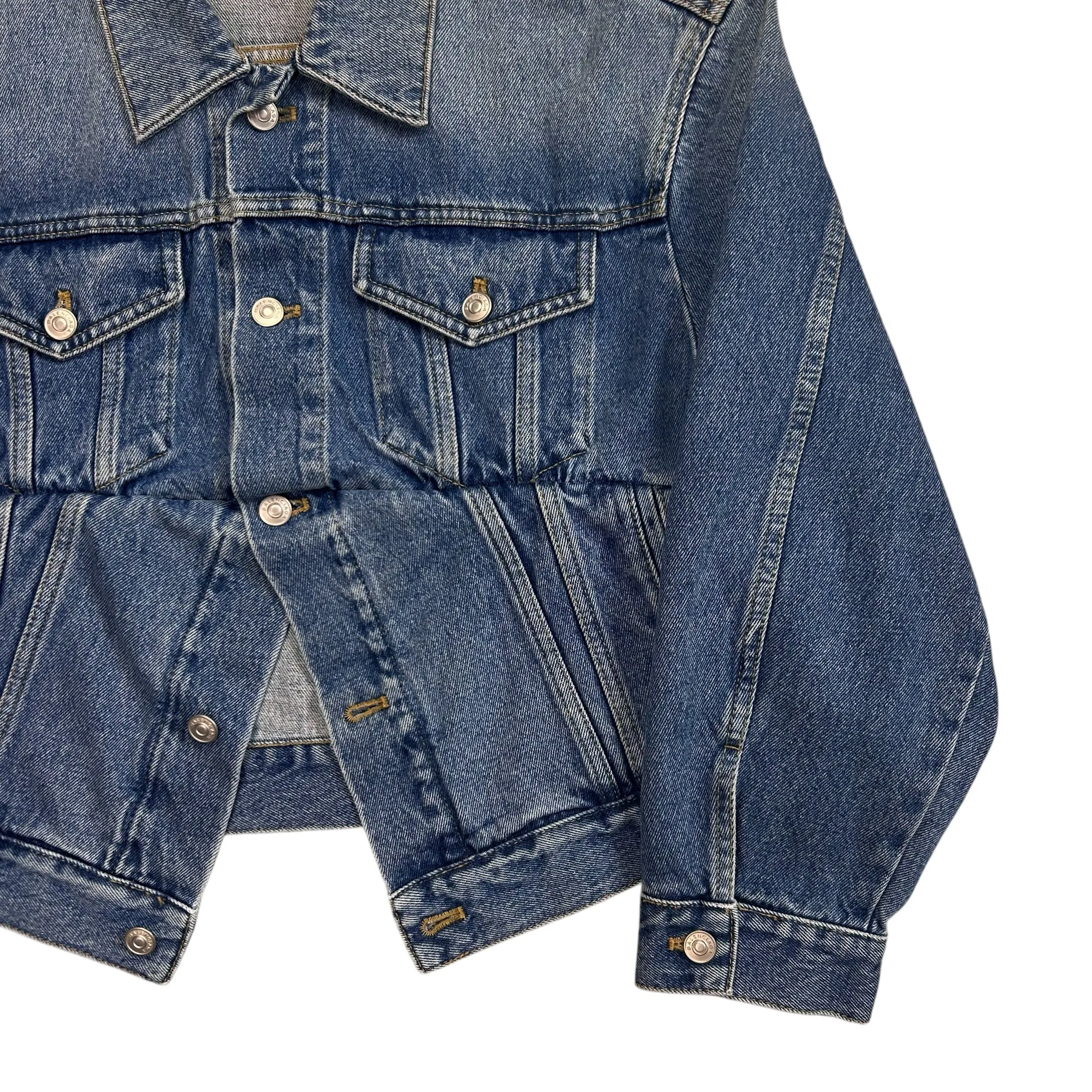Balenciaga Swing Split Denim Jacket - AW16