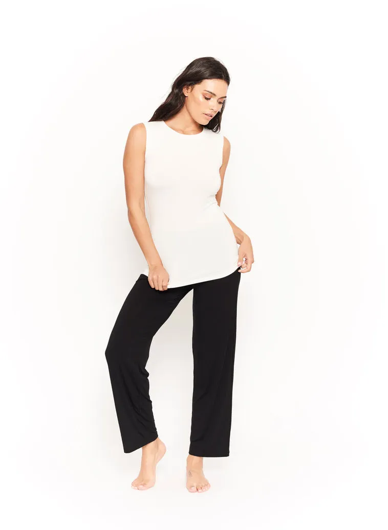 Bamboo Tank Top - Cream