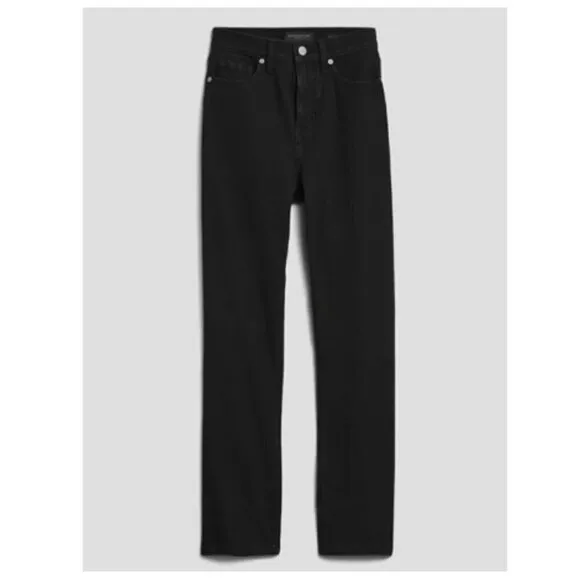 Banana Republic Black Ultra High-Rise Slim Size 4/27 Jeans RETAIL $110