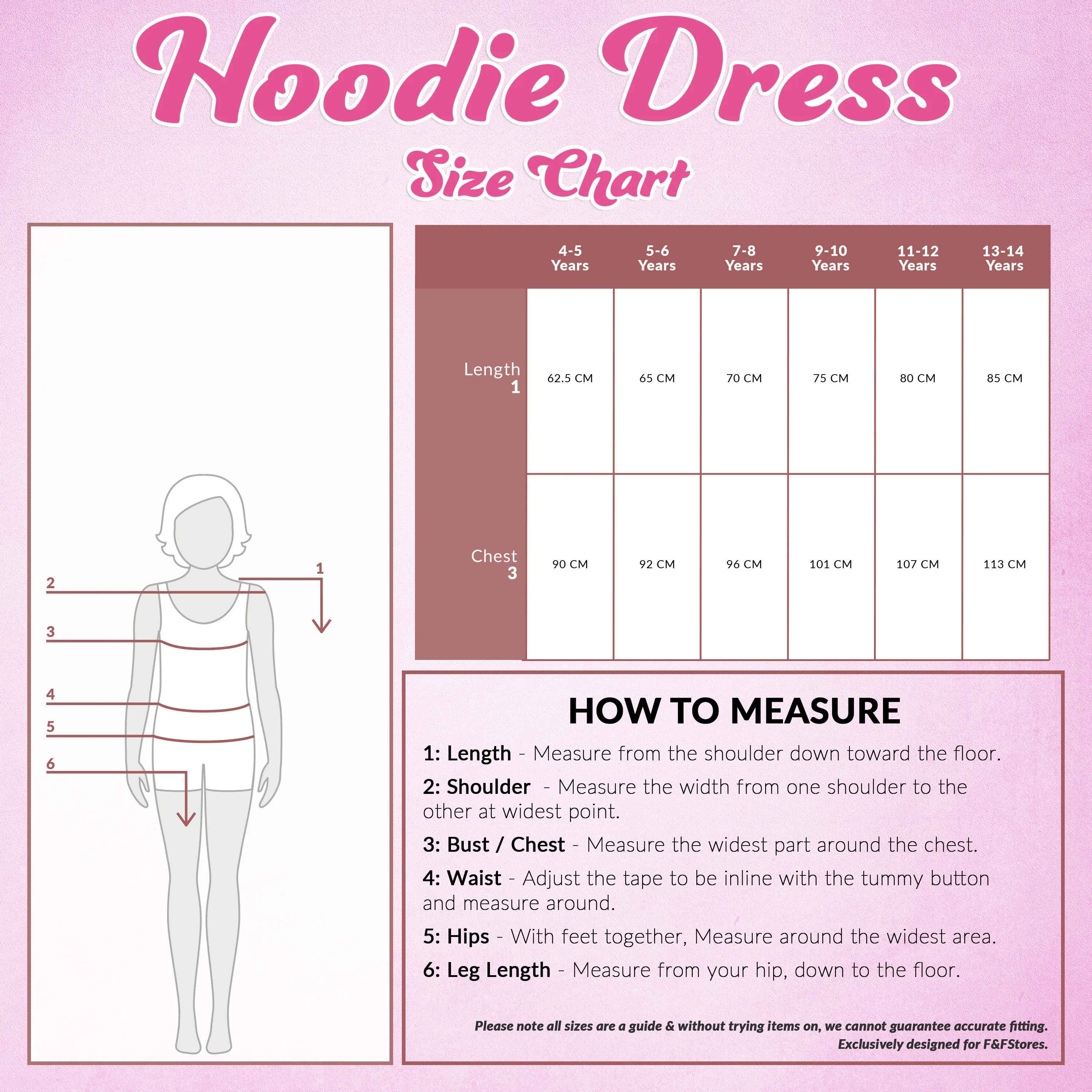 Barbie Oversized Hoodie - Sweater Dress for Girls