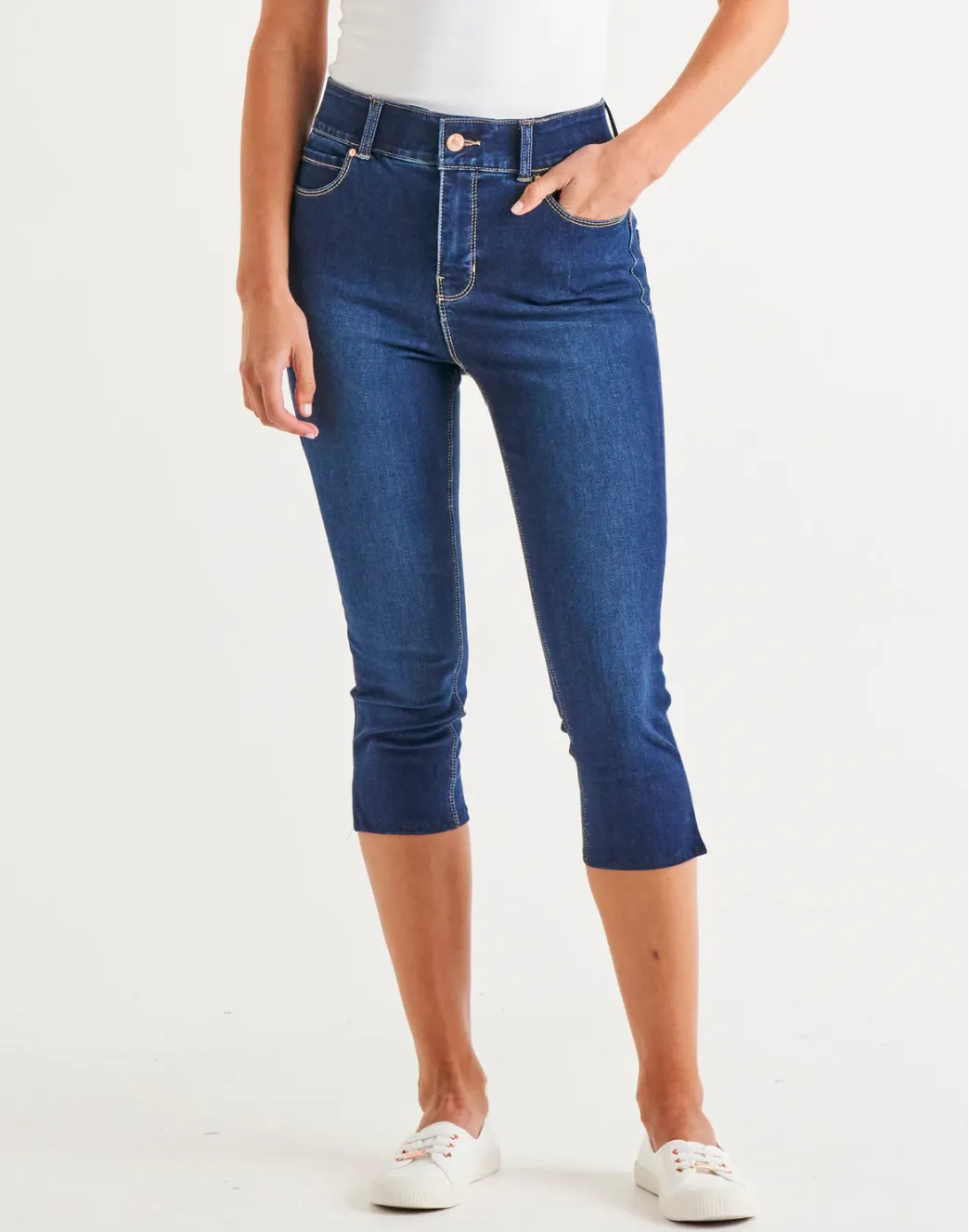 BB8203 CAMILA CROP JEANS