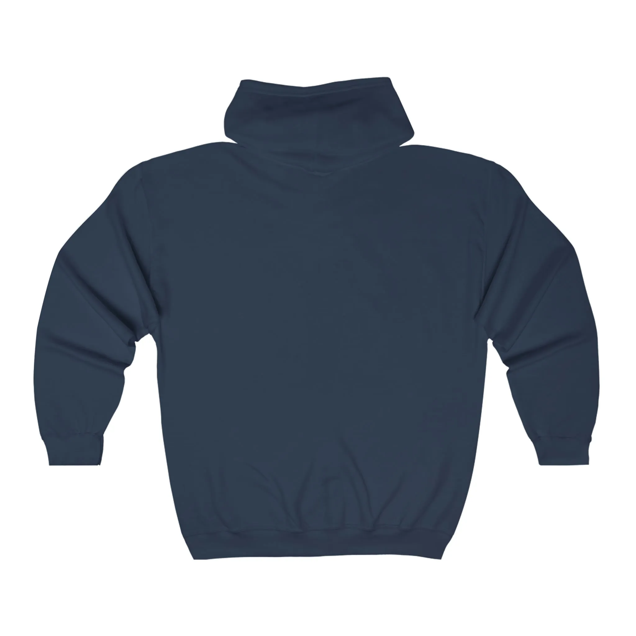 Beam of Life Unisex Full Zip Hoodie - Grey/Black Logo