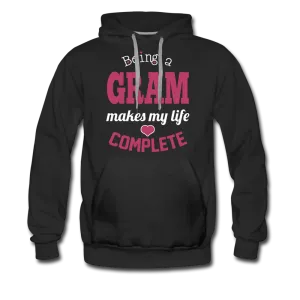 Being a Gram Men’s Premium Hoodie