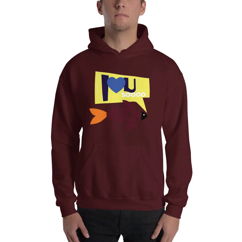Bengali Unisex Heavy Blend Hooded Sweatshirt - I love you so much