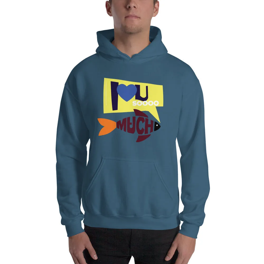 Bengali Unisex Heavy Blend Hooded Sweatshirt - I love you so much