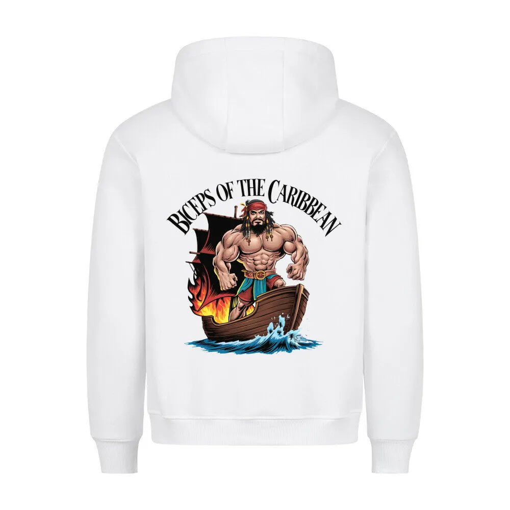 Biceps of the Caribbean (Backprint) Hoodie