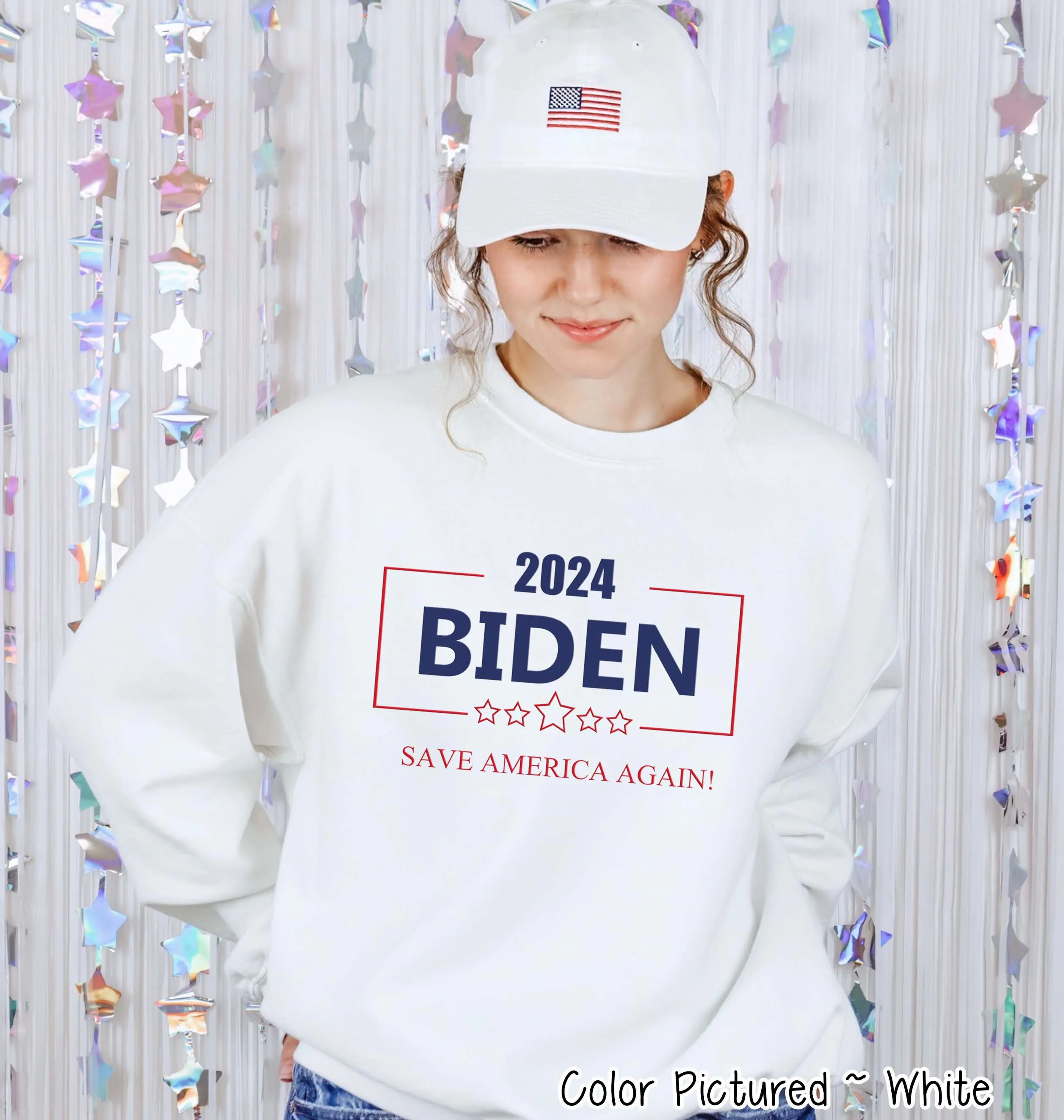 Biden 2024 Political Tee or Sweatshirt