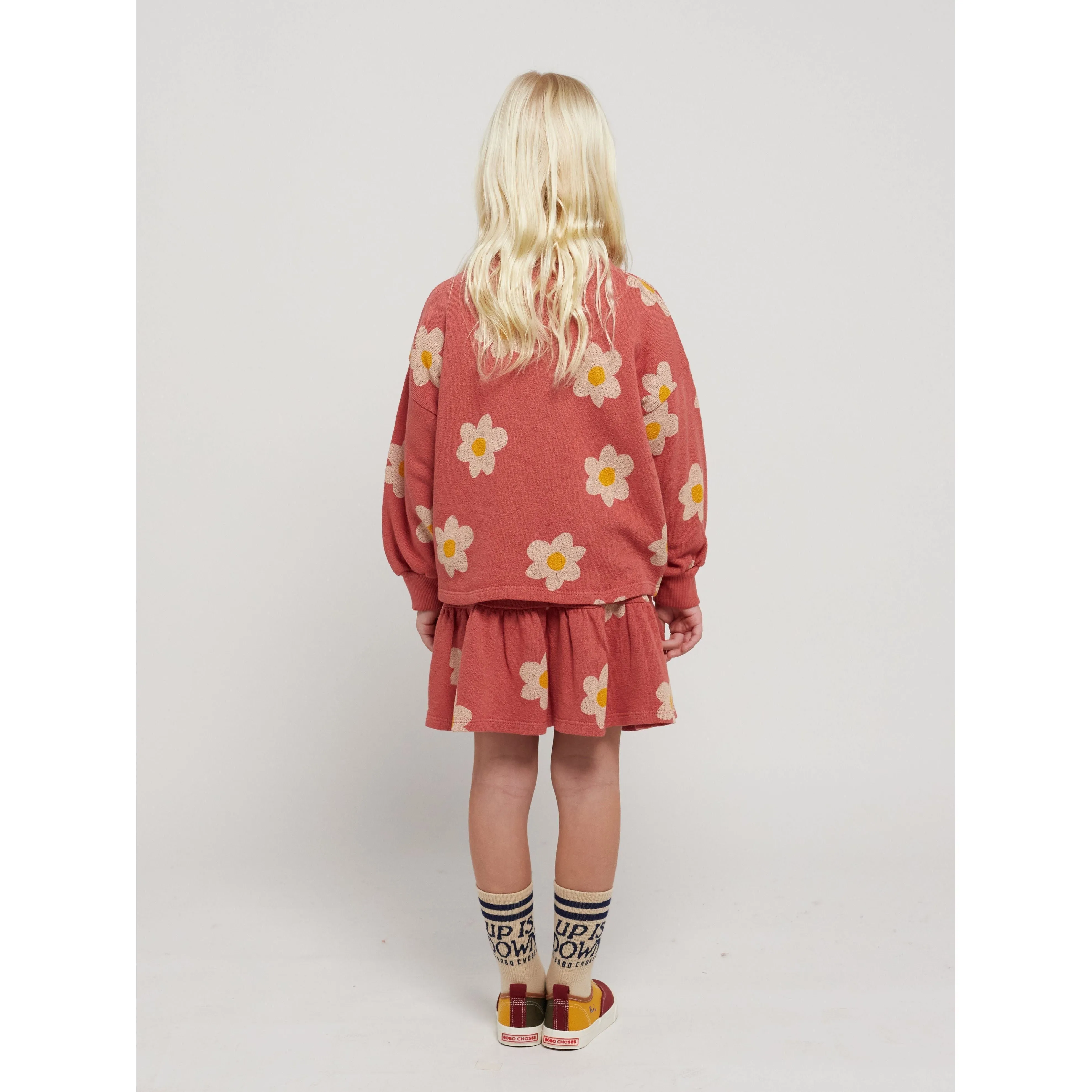 Big Flower All Over Sweatshirt