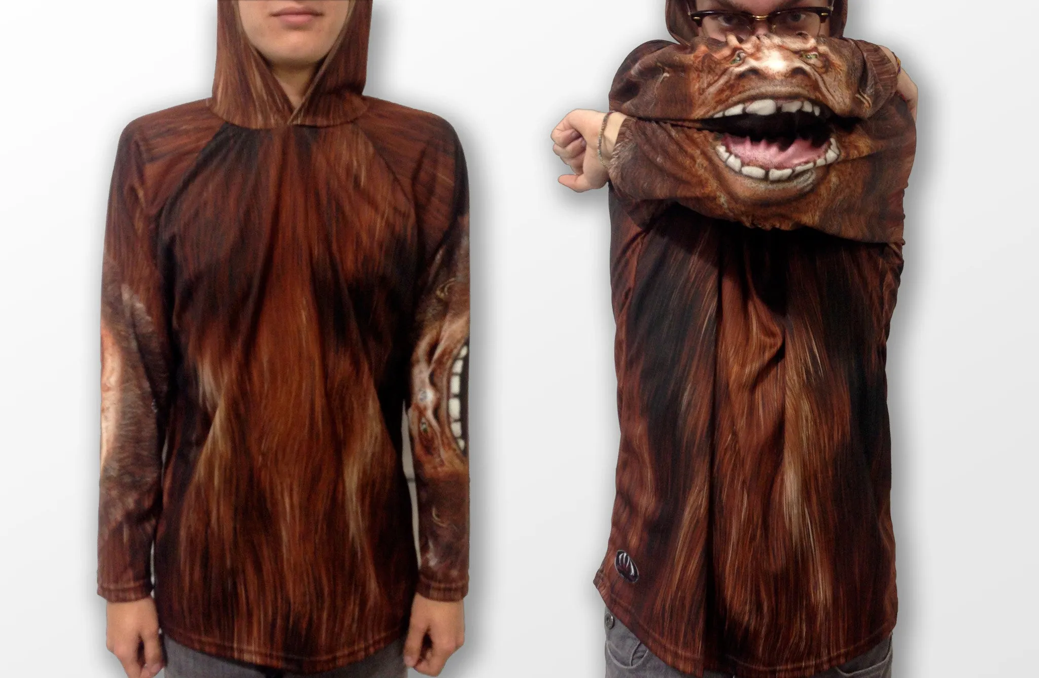 BIGFOOT YETI Hoodie Chomp Shirt by MOUTHMAN®